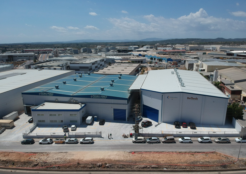 Construcci&oacute;n de nave industrial en Cheste